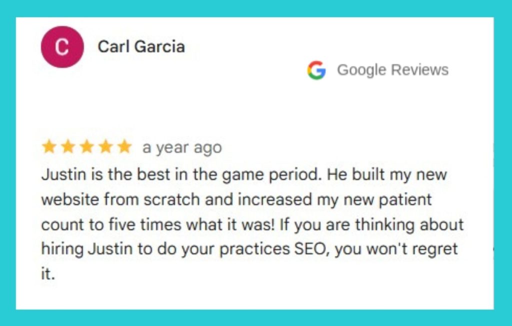 SEO for pediatric dentists can lead to new patients and positive Google reviews. 